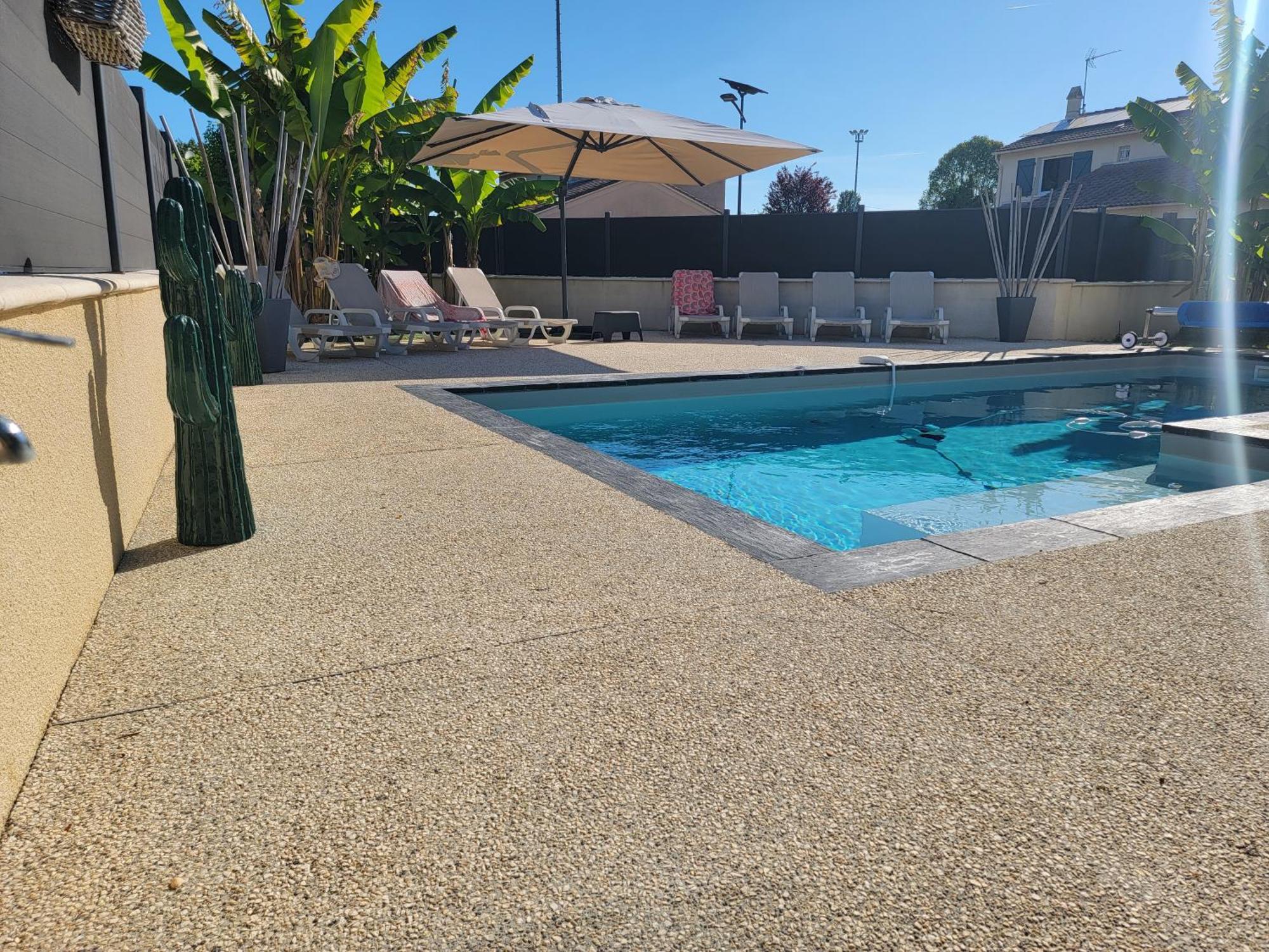 Villa Des Oliviers Sublime Villa Avec Piscine Chauffee Et Privee Et Baby Foot Bon-Encontre Exterior foto
